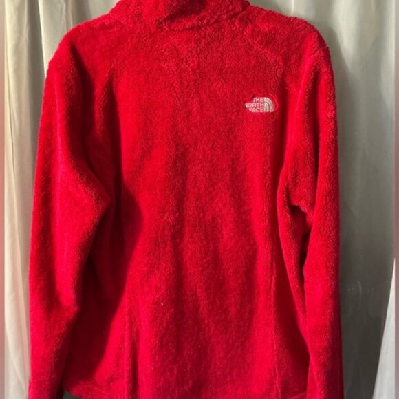 Women’s The North Face Osito 2 Fleece Jacket Cerise Size large RED - Picture 2 of 4